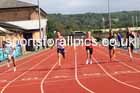 Decathlon 100 metres, 2025 EAP International Combined Events, Hexham, Northumberland.  Photo: David T. Hewitson/Sports for All Pics